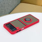 seraCase Shockproof Ring Foldable Samsung Case for Samsung Galaxy Z Flip 3 / Red