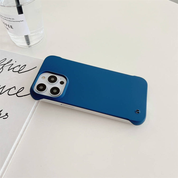 seraCase Frameless Matte Trendy Color iPhone Case for iPhone 14 Pro Max / Dark Blue