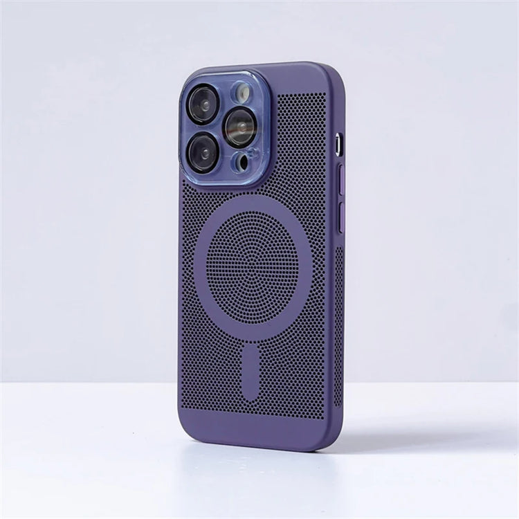 seraCase Mesh Design MagSafe iPhone Case for iPhone 15 Pro Max / Purple