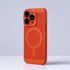 seraCase Mesh Design MagSafe iPhone Case for iPhone 15 Pro Max / Orange