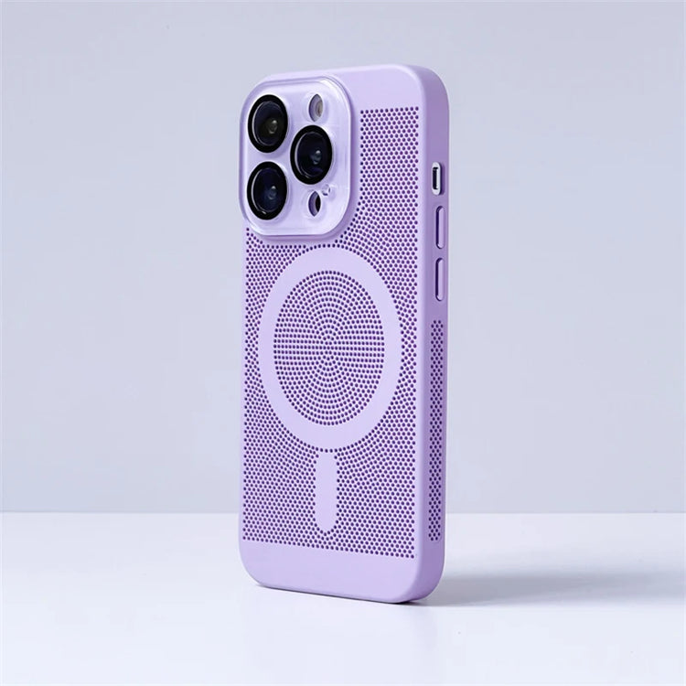 seraCase Mesh Design MagSafe iPhone Case for iPhone 14 Pro Max / Light Purple