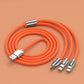seraCase Fast Charging 3 in 1 Cable for Orange / 1.2M
