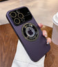 seraCase Premium Magnetic iPhone Case with Logo Hole for iPhone 14 Pro Max / Purple