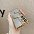 seraCase Transparent Plated MagSafe Samsung Case for Samsung S21 / Gold