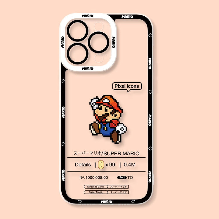 seraCase The Super Marios Bros iPhone Case for iPhone 12 / Design 8