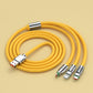 seraCase Fast Charging 3 in 1 Cable for Yellow / 1.2M
