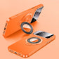 seraCase MagSafe Frosted iPhone Case with Standing Holder for For iPhone 15Pro Max / Orange