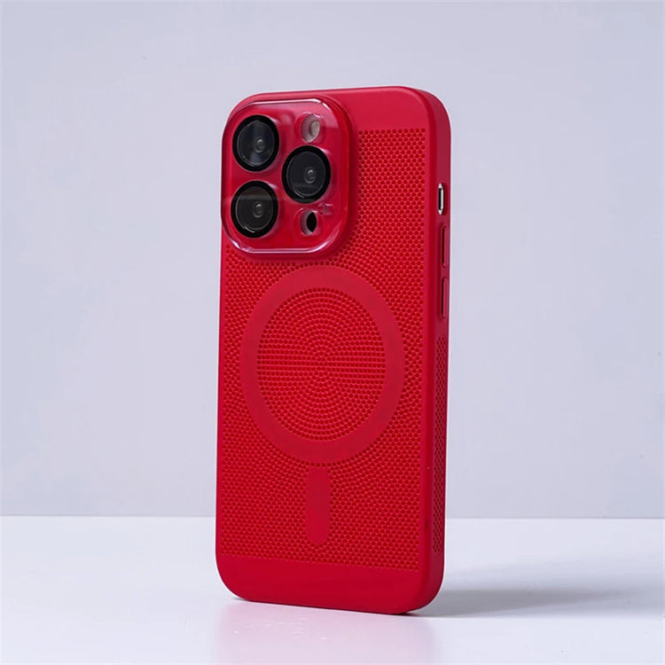 seraCase Mesh Design MagSafe iPhone Case for iPhone 14 Pro Max / Red