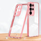 seraCase Shockproof Colorful Clear Samsung Case for Samsung Galaxy S24 / Pink