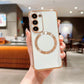 seraCase Luxury Magnetic Wireless Charging Samsung Case for Samsung Galaxy S24 / White