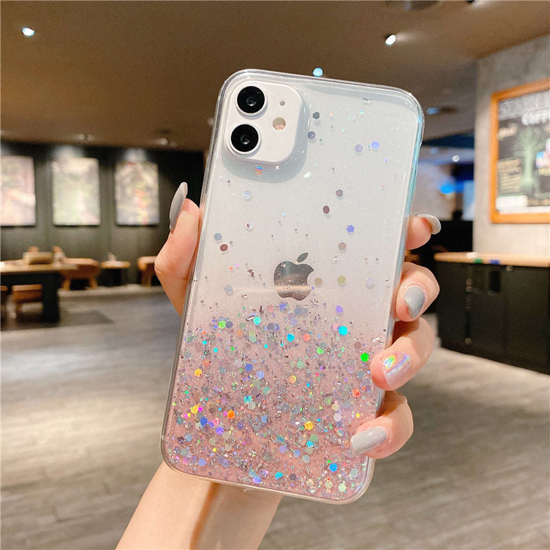 seraCase Glamorous Glittery Gradient iPhone Case for iPhone XS Max / Pink