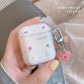 seraCase Cute Floral Clear AirPods Case for AirPods 1 or 2 / 24