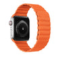 seraCase Magnetic Leather Bracelet Apple iWatch Band for 38MM 40MM 41MM / Orange