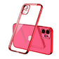 seraCase Soft Silicone Transparent iPhone Case for iPhone 13 Pro Max / Red