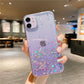 seraCase Glamorous Glittery Gradient iPhone Case for iPhone XS Max / Purple