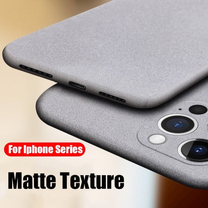 seraCase Smart Sandstone Matte Ultra Thin iPhone Case for
