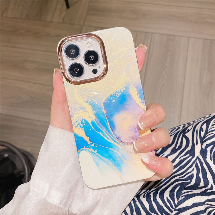 seraCase Luxury Colorful Marble iPhone Case for iPhone 14 Pro Max / Design 4