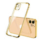 seraCase Soft Silicone Transparent iPhone Case for iPhone 13 Pro Max / Gold