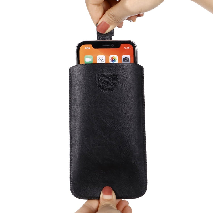 seraCase Ultra-thin Leather Waist Phone Holster for
