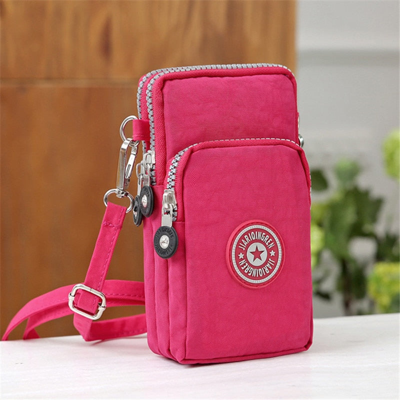 seraCase Cute Shoulder Phone Pouch with Lanyard for 3
