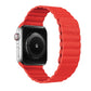 seraCase Magnetic Leather Bracelet Apple iWatch Band for 38MM 40MM 41MM / Red