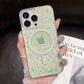 seraCase Glittery Shockproof MagSafe Compatible iPhone Case for iPhone 14 / Green