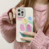 seraCase Flower Embroidery iPhone Case for iPhone 13 Pro Max / Tulip