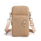 seraCase Shoulder Phone Pouch with Arm Band for Large Khaki