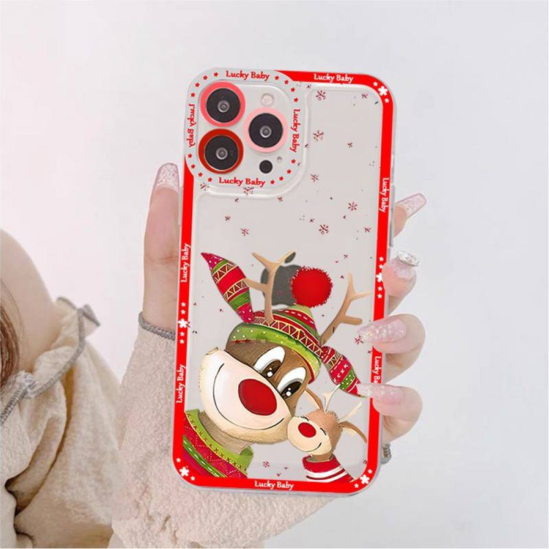 seraCase Christmas New Year Theme iPhone Case for iPhone 12 Pro / Style 10