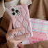 seraCase Plush Fabric iPhone Case for iPhone 14 Pro Max / Pink