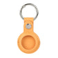 seraCase Leather Apple AirTag Key Holder for Yellow 1