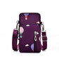 seraCase Cute Casual Neck Phone Pouch for Small QQ Purple