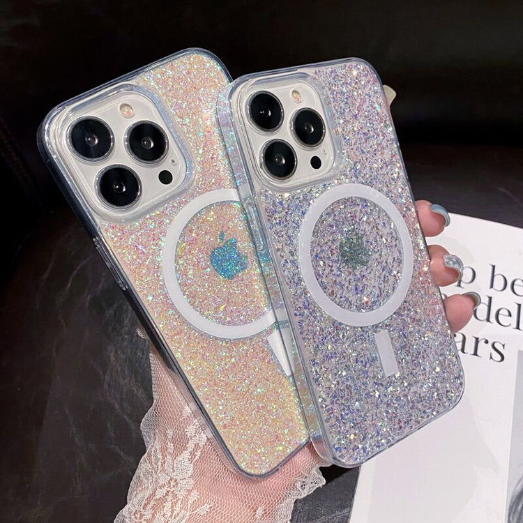seraCase Glittery Shockproof MagSafe Compatible iPhone Case for