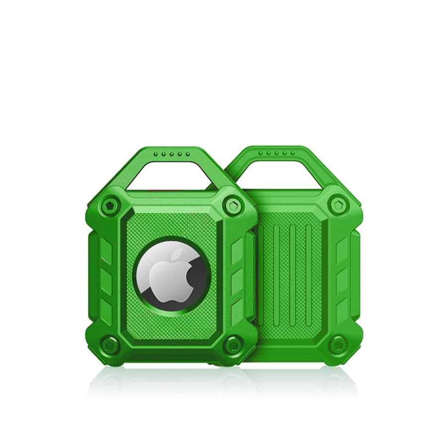 seraCase Armor Apple AirTag Key-holder Case for Green