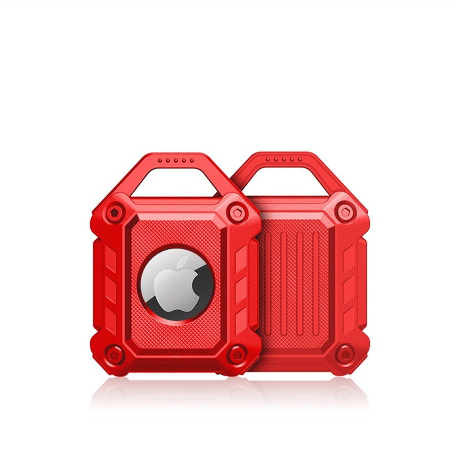 seraCase Armor Apple AirTag Key-holder Case for Red