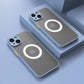 seraCase Shockproof Armor MagSafe Compatible iPhone Case for iPhone 15 Pro Max / Gray