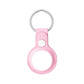 seraCase Leather Keyring for Apple AirTag for Pink