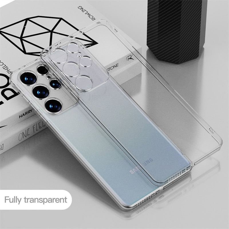 seraCase Electroplated Clear Samsung Case for Samsung S22 / Fully Transparent