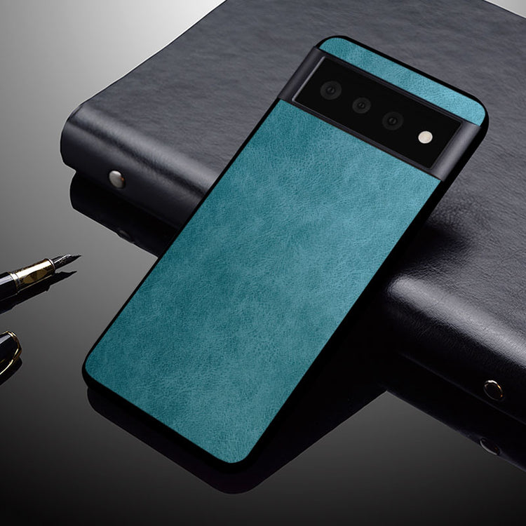 seraCase Premium Leather Pixel Phone Case for Google Pixel 7 / Sky blue