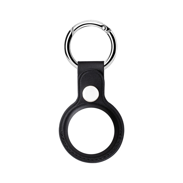seraCase Leather Apple AirTag Key Holder for Black