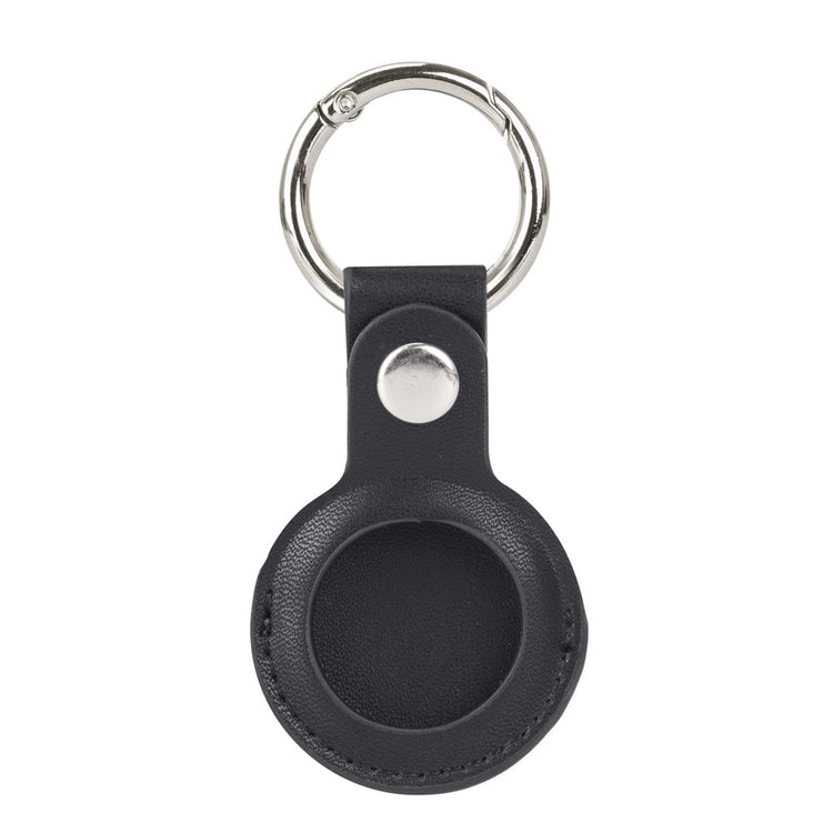 seraCase Leather Apple AirTag Key Holder for Black 1