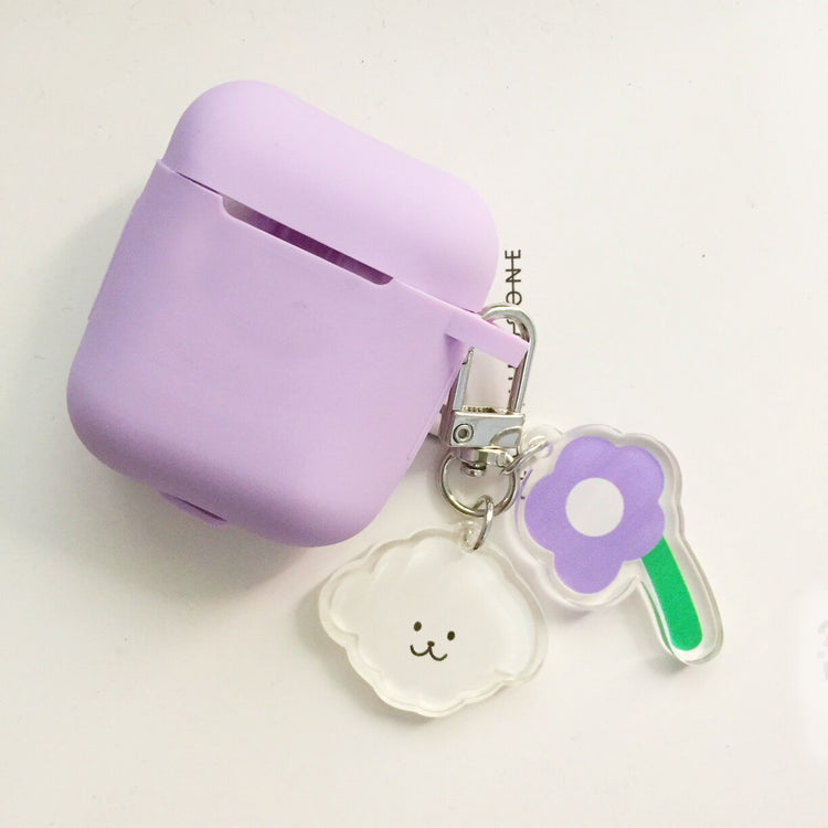 seraCase Silicone AIrPods Case with Keyring for AirPods Pro / A11A