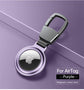 seraCase Apple AirTag Metal Magnetic Case with Key-hook for Purple