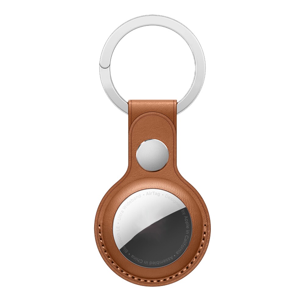 seraCase Leather Keyring for Apple AirTag for