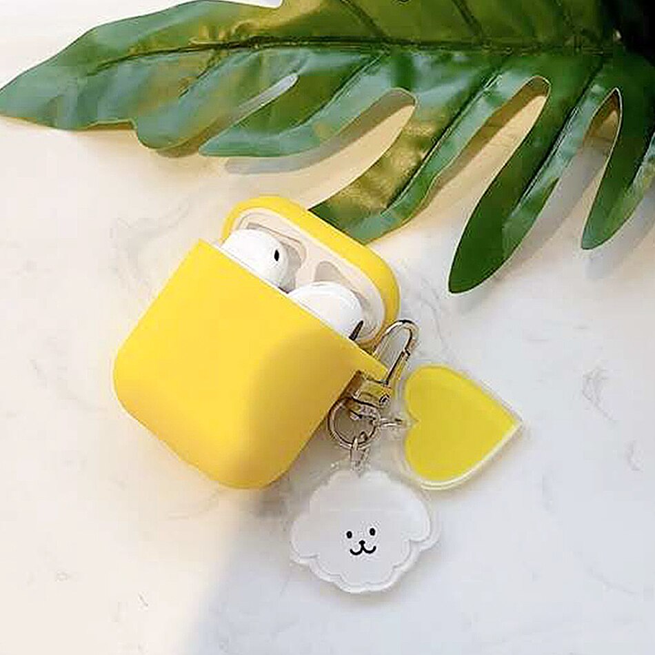 seraCase Silicone AIrPods Case with Keyring for AirPods Pro / A9A