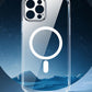 seraCase Color Metal Border Transparent MagSafe iPhone Case for iPhone 14 Pro Max / Transparent