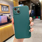 seraCase Colorful Liquid Silicone iPhone Case for iPhone 14 Pro Max / Dark Green