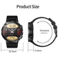 seraCase Sporty Waterproof Smart Watch - 1.6 Inch Screen Size, HD Voice Calling for