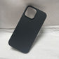 seraCase Plain Color Silicon iPhone Case for iPhone 13 / black