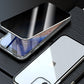 seraCase Double-Sided Glass MagSafe iPhone Case for iPhone 13 Pro Max / Silver